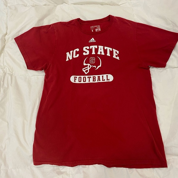 NC state football adidas shirt - Picture 1 of 3